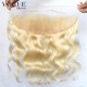 13x4 Lace Frontals 613 Blonde Body Wave Hair Lace Frontal Virgin Remy Wavy Brazilian Hair Blonde Frontal